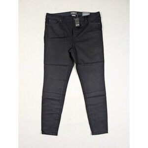 Torrid Premium Black Denim Sky High Skinny Jean Pants 20T Stretch Boho Classic